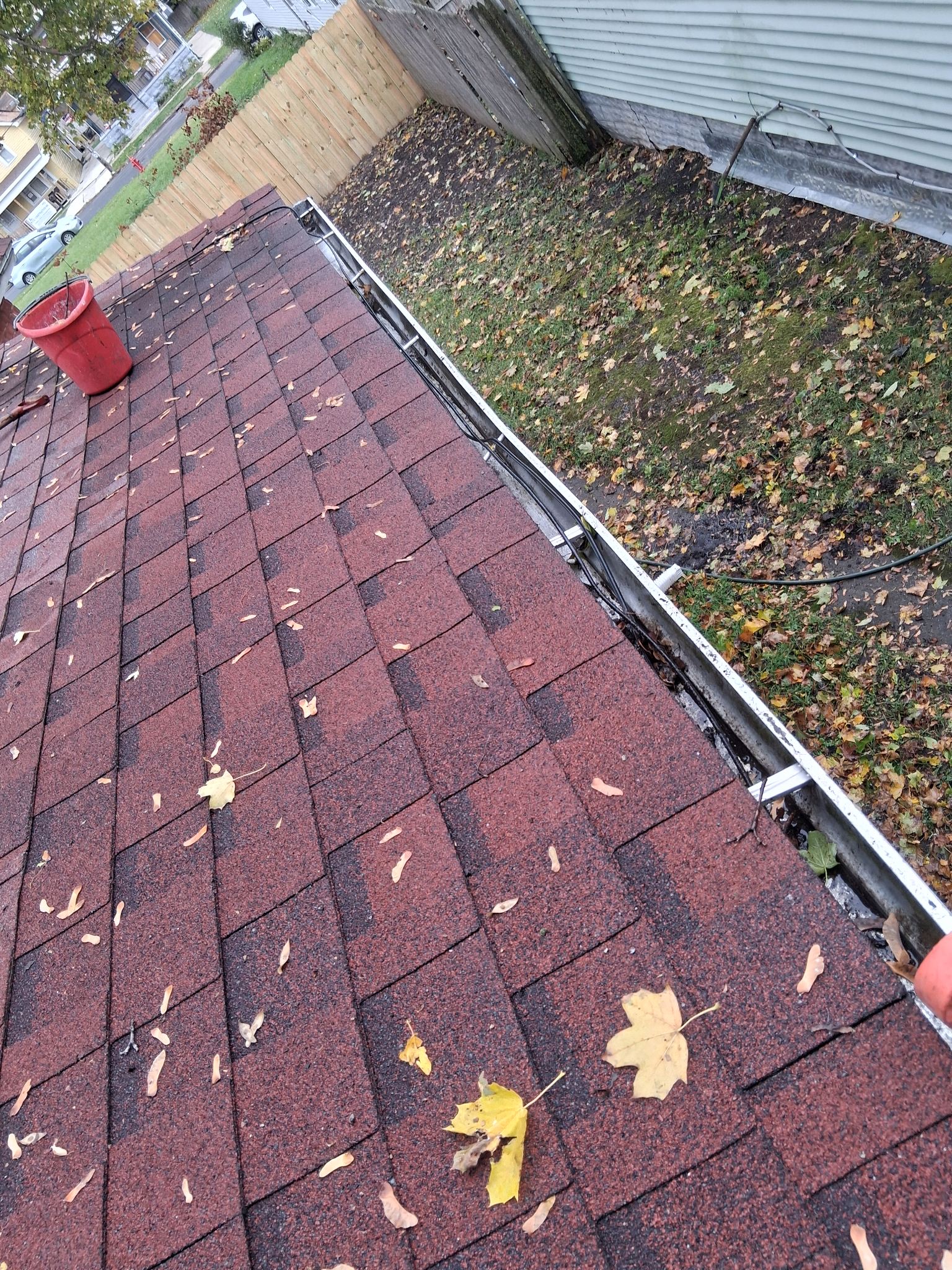 Exterior cleaning project