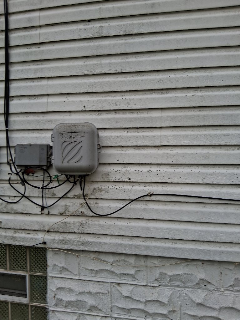 Exterior cleaning project